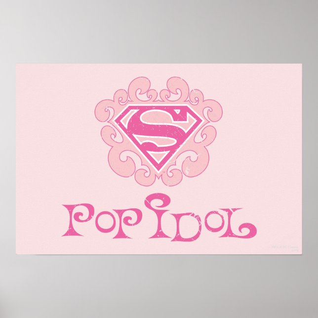 Supergirl Pop Idol Poster (Vorne)