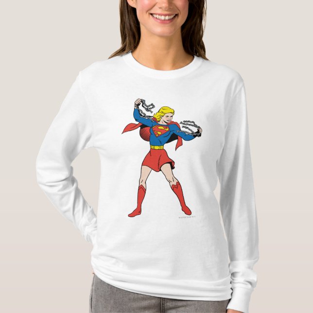 Supergirl-Pose 10 T-Shirt (Vorderseite)