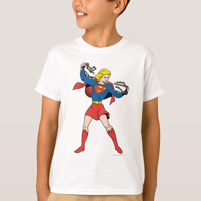Supergirl-Pose 10 T-Shirt (Vorderseite)