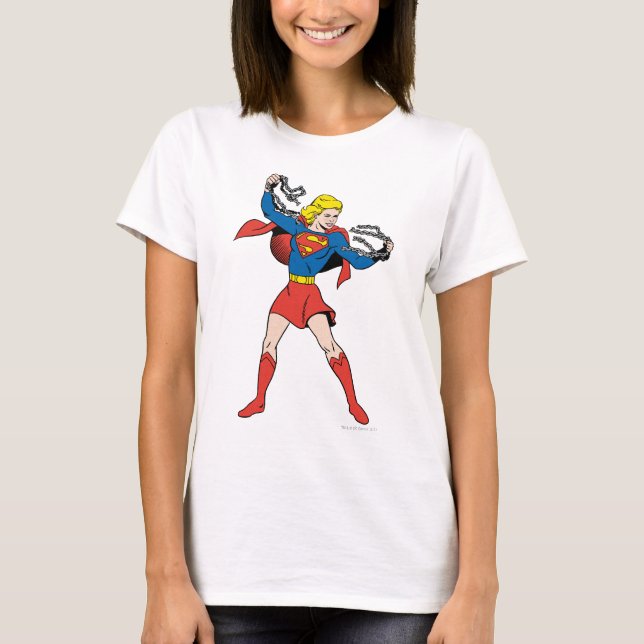 Supergirl-Pose 10 T-Shirt (Vorderseite)
