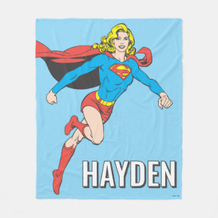 Supergirl Pose 1 Fleecedecke