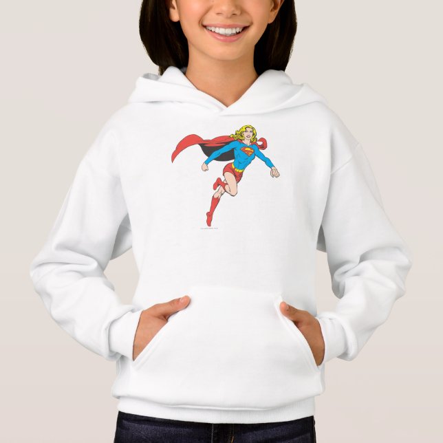 Supergirl Pose 1 Hoodie (Vorderseite)