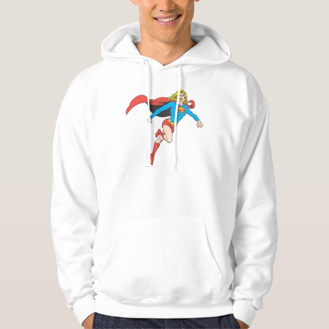 Supergirl Pose 1 Hoodie (Vorderseite)