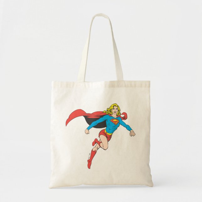 Supergirl Pose 1 Tragetasche (Vorne)