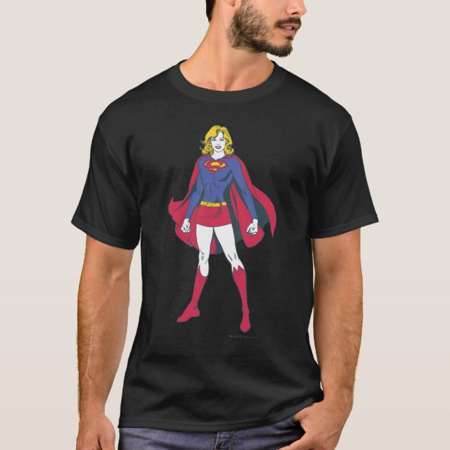 Supergirl-Pose 2 T-Shirt (Vorderseite)