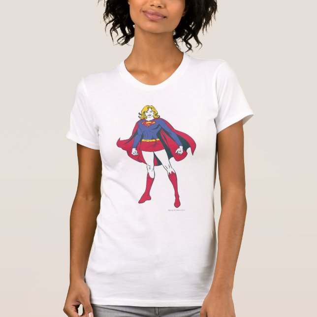 Supergirl-Pose 2 T-Shirt (Vorderseite)