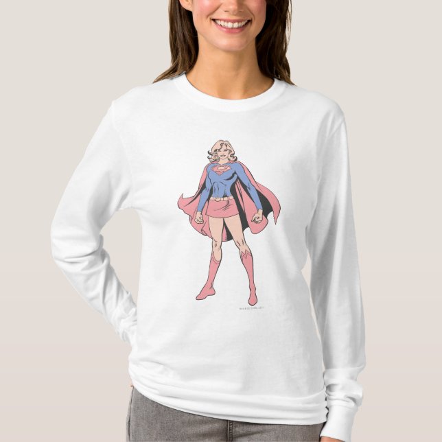 Supergirl-Pose 3 T-Shirt (Vorderseite)