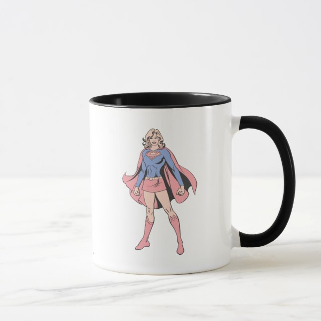 Supergirl-Pose 3 Tasse (Rechts)