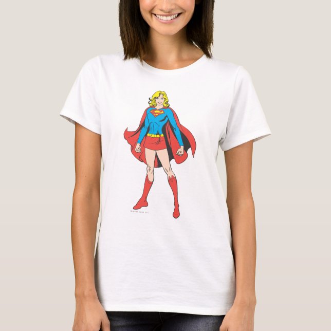 Supergirl-Pose 5 T-Shirt (Vorderseite)