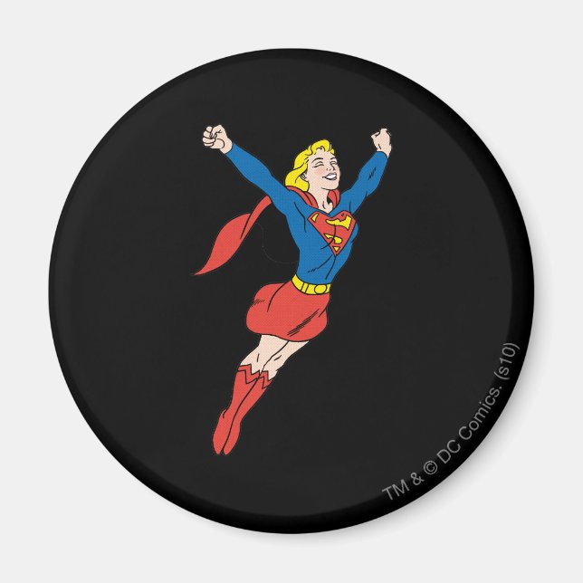 Supergirl-Pose 6 Magnet (Vorne)
