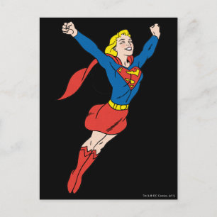 Supergirl-Pose 6 Postkarte