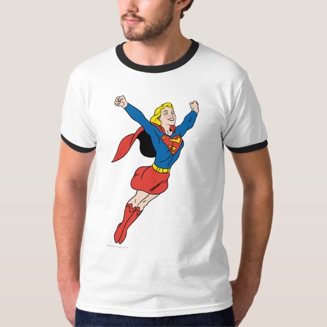 Supergirl-Pose 6 T-Shirt (Vorderseite)