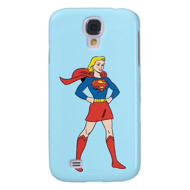 Supergirl-Pose 7 Case-Mate Samsung Galaxy Hülle (Rückseite)
