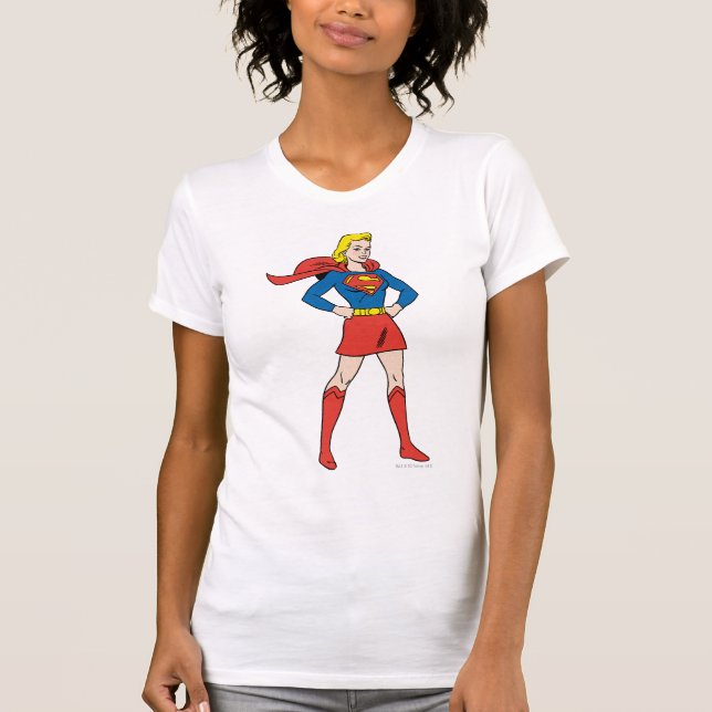 Supergirl-Pose 7 T-Shirt (Vorderseite)
