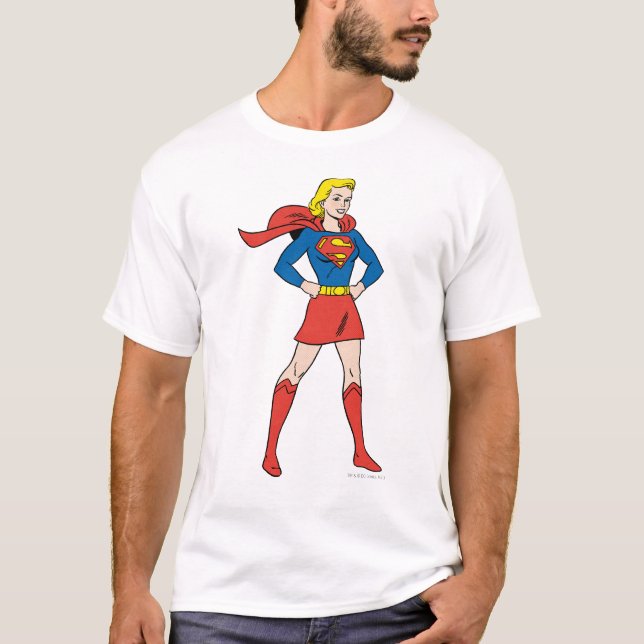 Supergirl-Pose 7 T-Shirt (Vorderseite)
