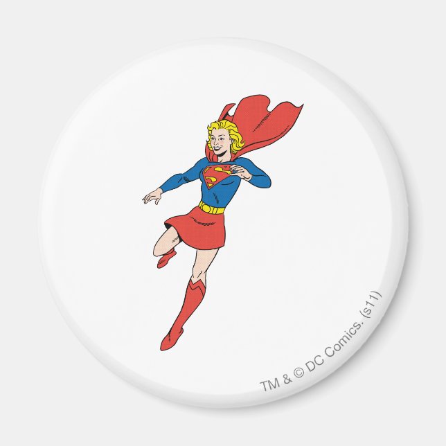 Supergirl-Pose 8 Magnet (Vorne)