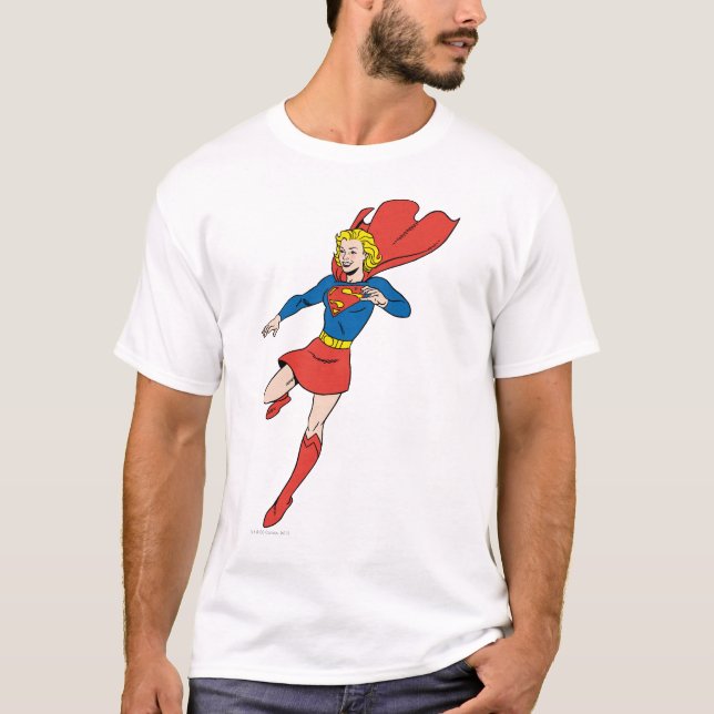 Supergirl-Pose 8 T-Shirt (Vorderseite)