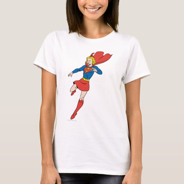 Supergirl-Pose 8 T-Shirt (Vorderseite)