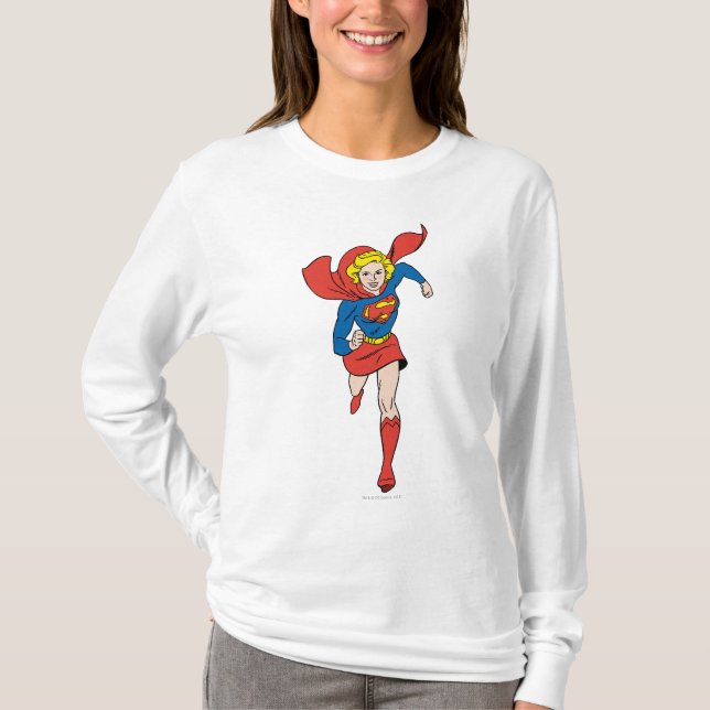 Supergirl-Pose 8 T-Shirt (Vorderseite)