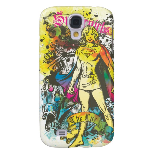Supergirl-Pose Case-Mate Samsung Galaxy Hülle (Rückseite)