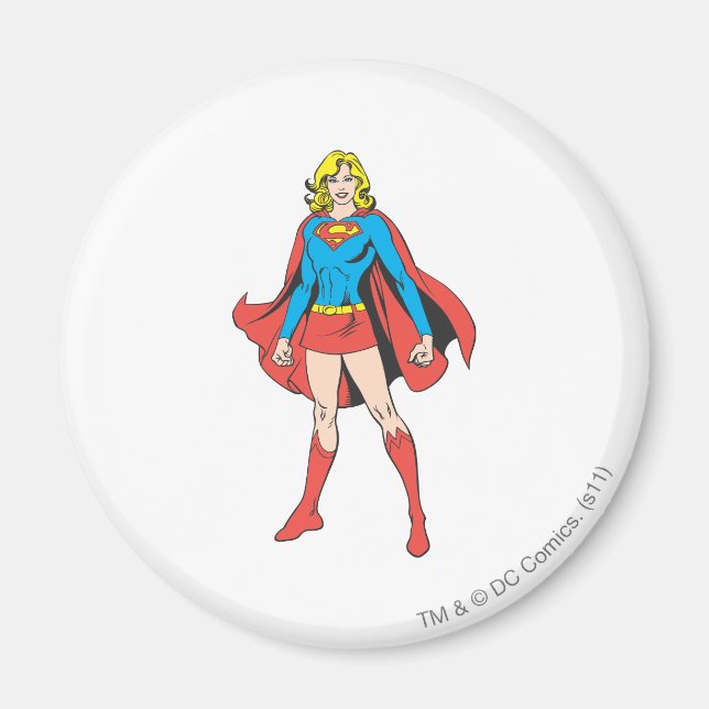 Supergirl-Posen Magnet (Vorne)