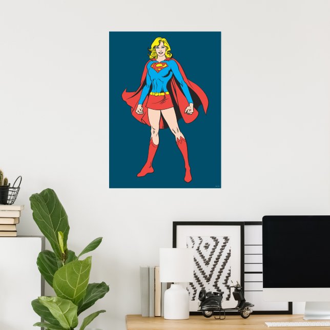 Supergirl Posen Poster (Heimbüro)