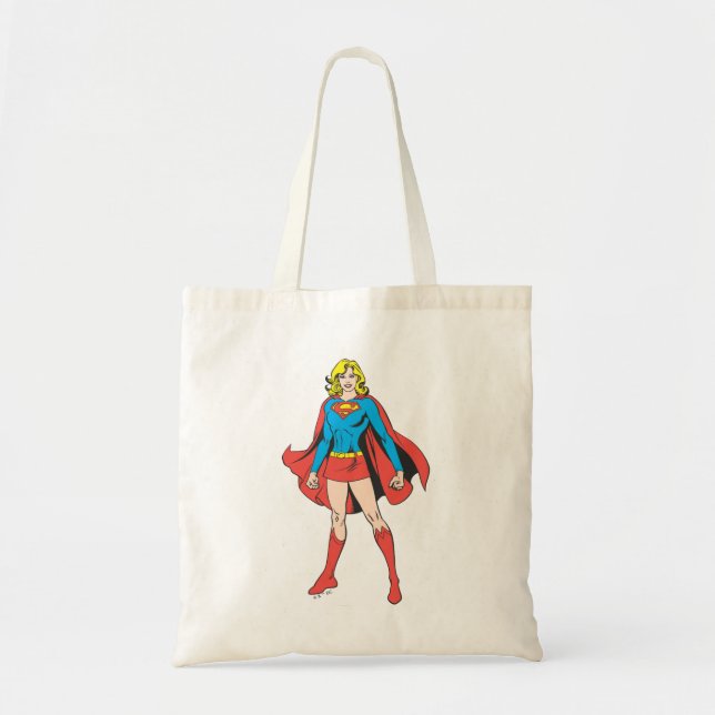 Supergirl Posen Tragetasche (Vorne)