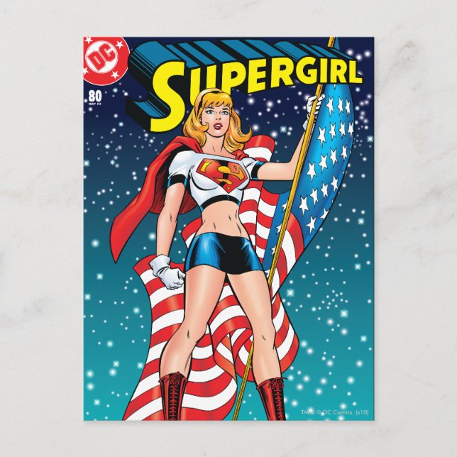 Supergirl Postkarte (Vorderseite)