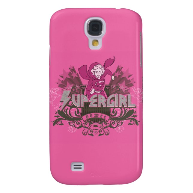 Supergirl-Power 2 Case-Mate Samsung Galaxy Hülle (Rückseite)