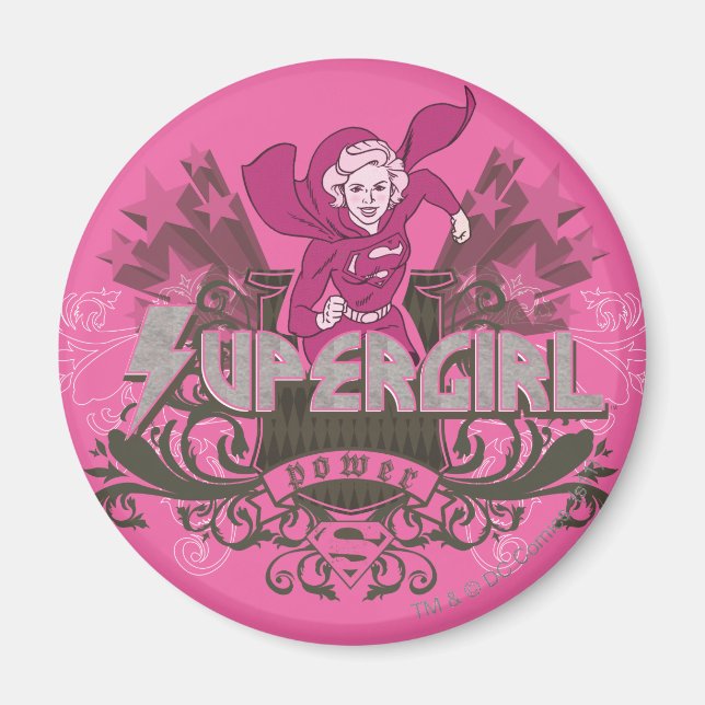 Supergirl-Power 2 Magnet (Vorne)