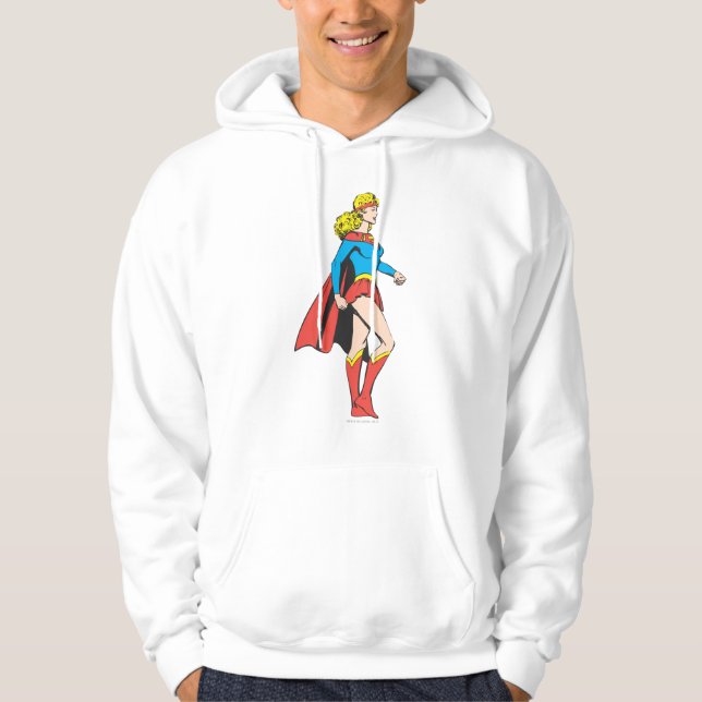 Supergirl-Profil Hoodie (Vorderseite)