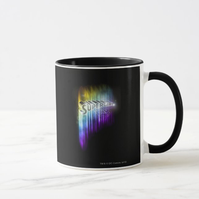 Supergirl Rainbow Tasse (Rechts)