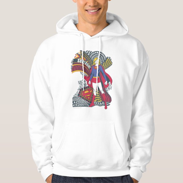Supergirl Random World 1 Hoodie (Vorderseite)
