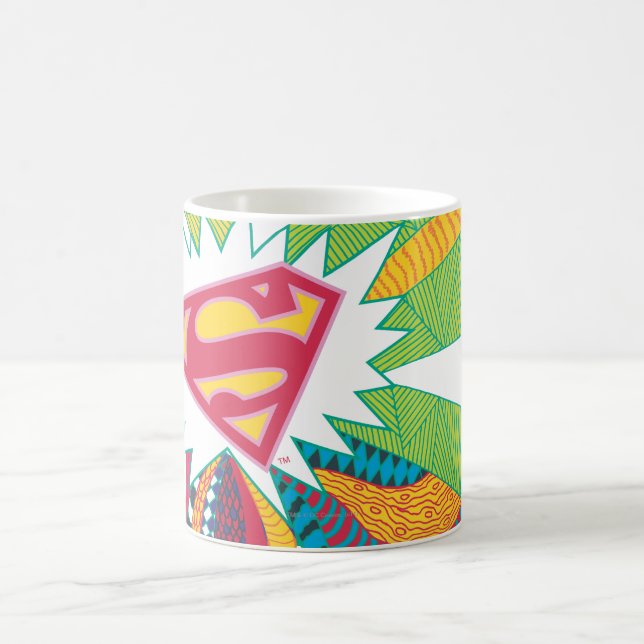 Supergirl Random World 3 Kaffeetasse (Mittel)