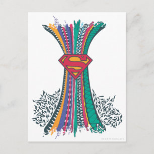 Supergirl Random World 4 Postkarte