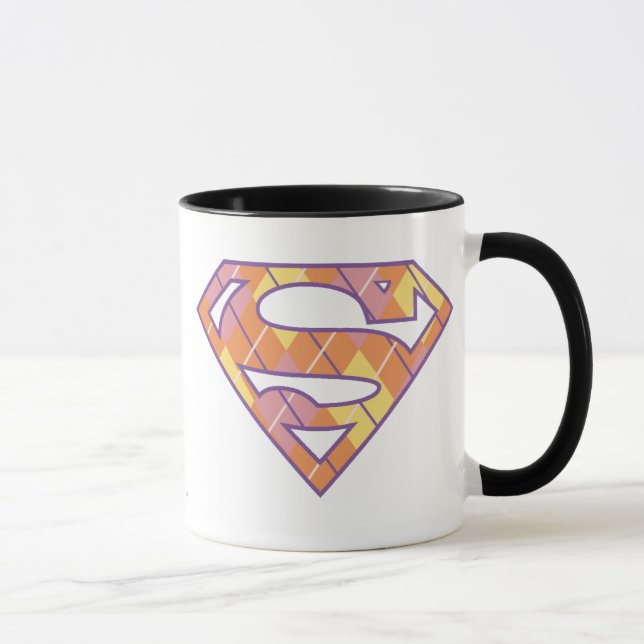 Supergirl-Raute-Logo Tasse (Rechts)