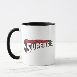 Supergirl Red and White Logo Tasse