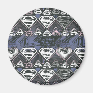 Supergirl Repeat S Pattern Magnet