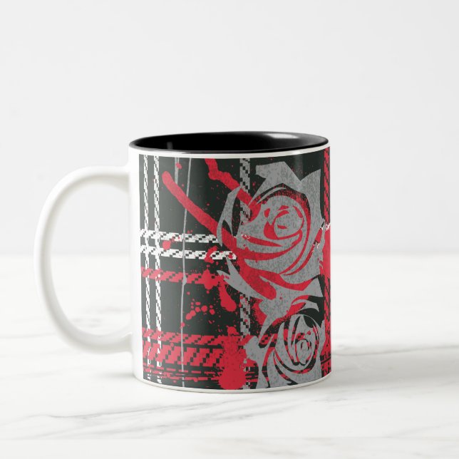 Supergirl-Rose Zweifarbige Tasse (Links)