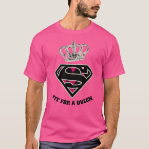 Supergirl S-Schild "Fit for a Queen" T-Shirt