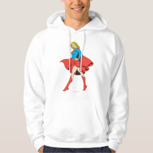 Supergirl schlägt eine Pose Hoodie