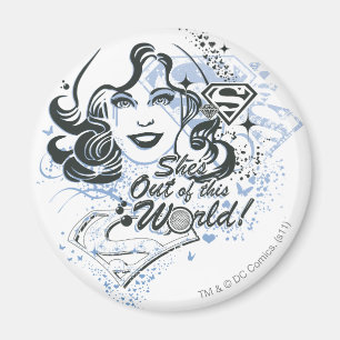 Supergirl Sie ist aus dieser Welt! Magnet