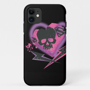 Supergirl Skulls und Blitze iPhone 11 Hülle