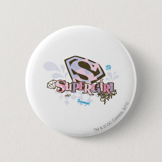 Supergirl So fabelhaft 1 Button (Vorderseite)