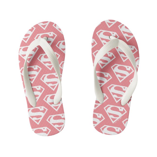 Supergirl Solid S-Shield Kinderbadesandalen (Fußbett)