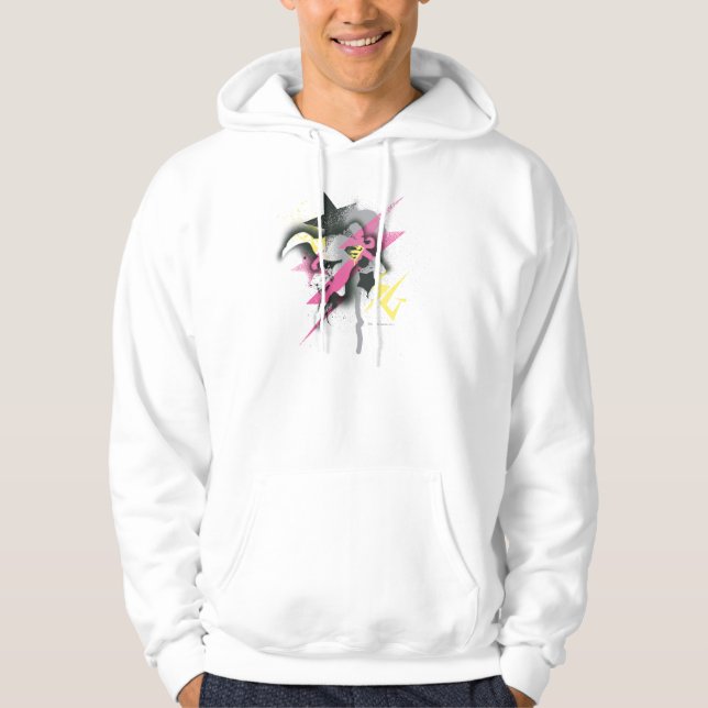 Supergirl Spray Paint Hoodie (Vorderseite)