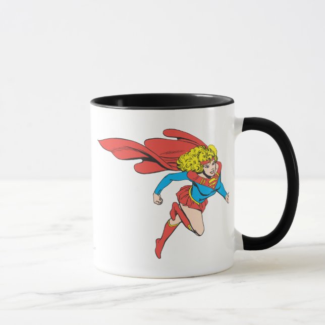Supergirl springt rechts tasse (Rechts)
