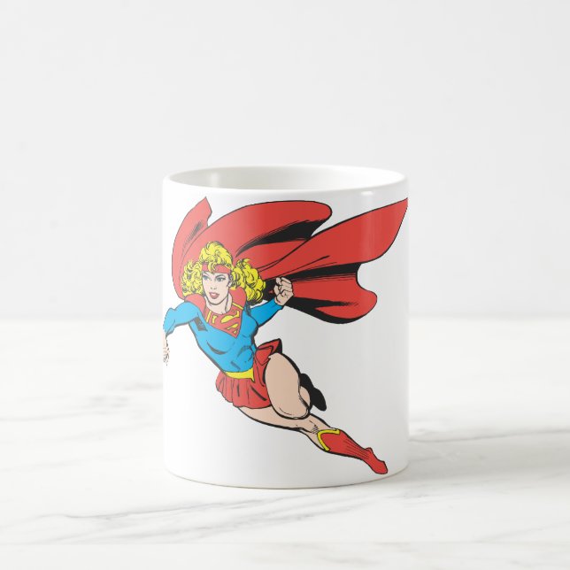 Supergirl Sprünge und Durchschläge Tasse (Mittel)