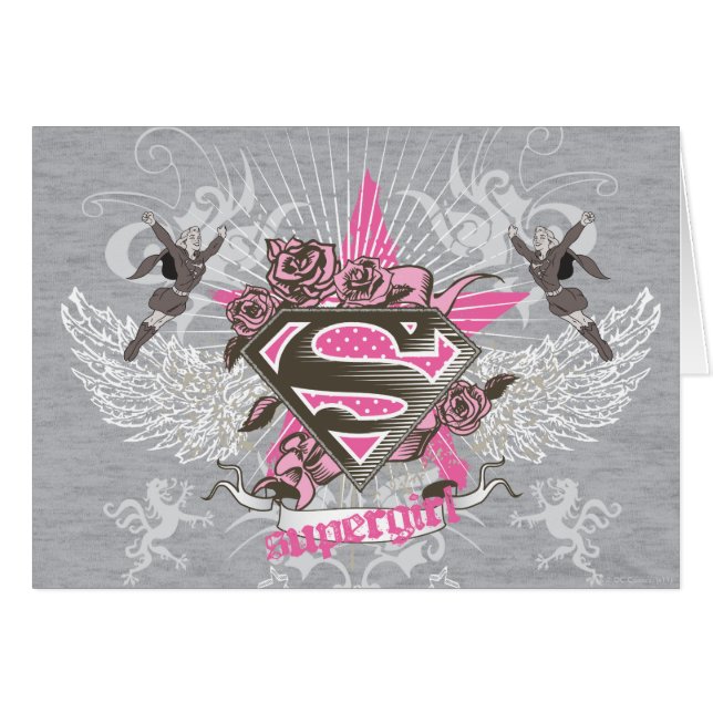 Supergirl Star und Rose (Vorderseite (Horizontal))