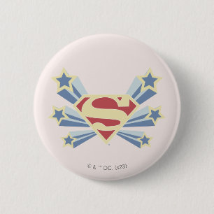 Supergirl Stars S-Shield Button